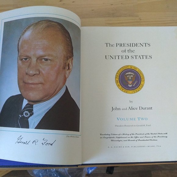 The Presidents of the United States Volumes 1 & 2  Box Set John & Alice Durant - Picture 6 of 10